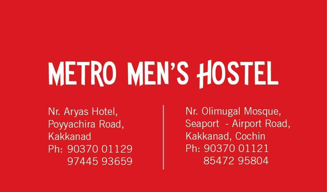 Metro Mens Hostel Kochi Eksteriør bilde